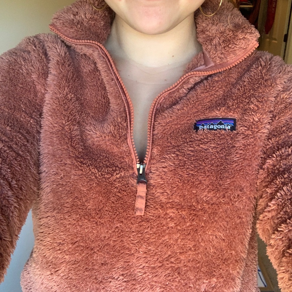 Fuzzy Patagonia quarter Zip!